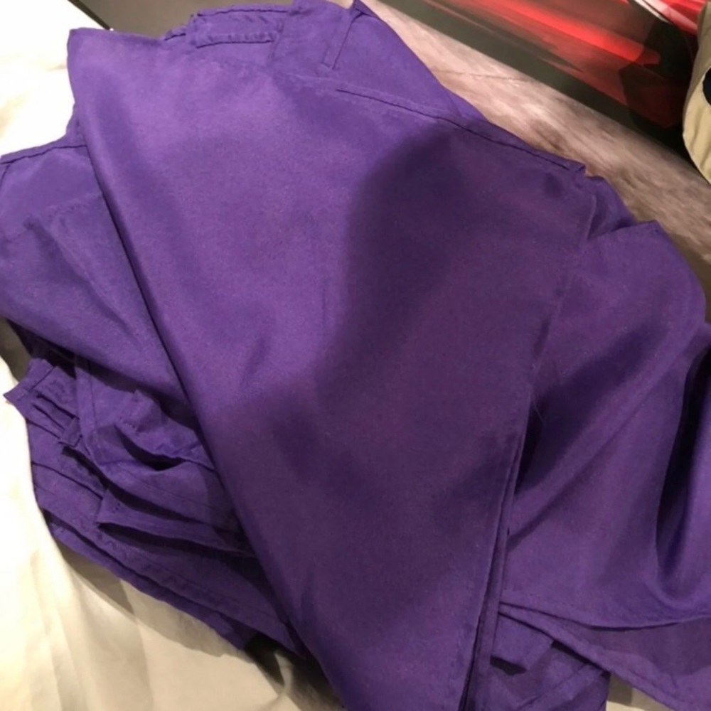 Purple reusable napkins